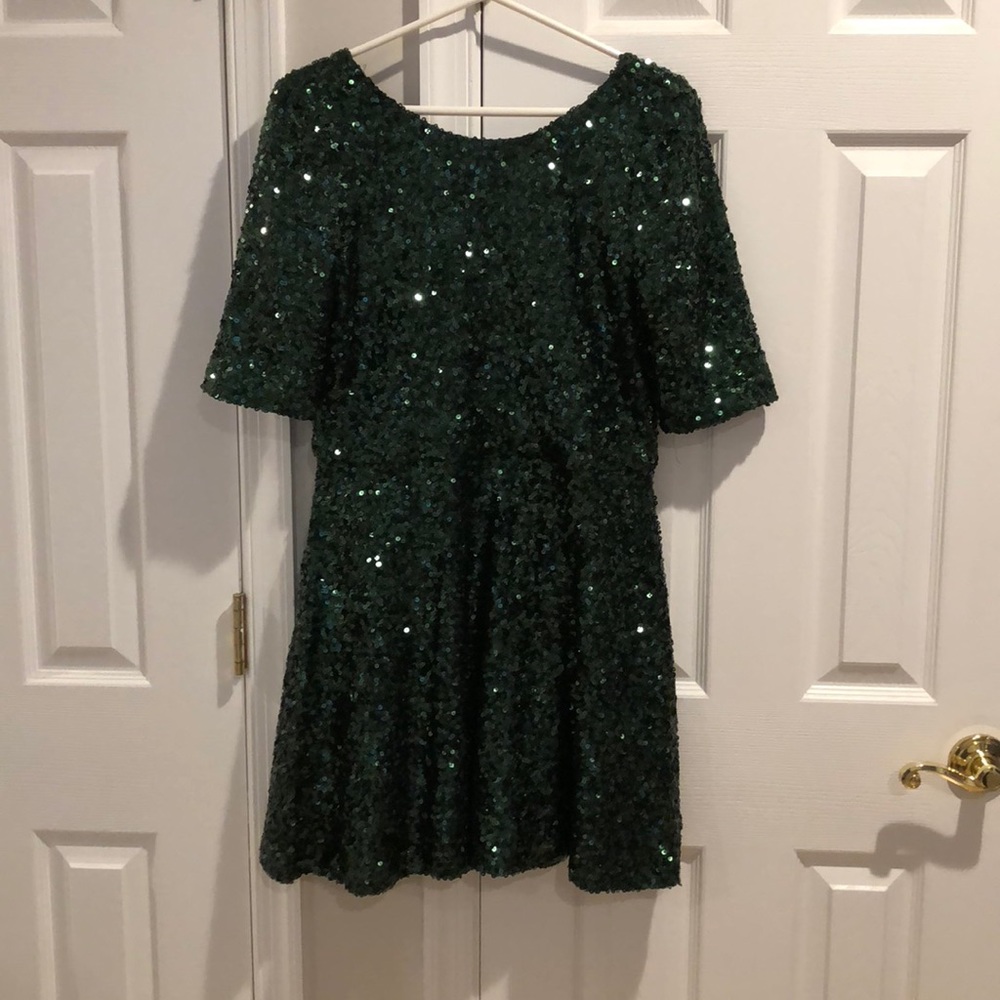 French Connection sequin mini dress
